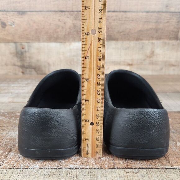 Birkenstock Profi-Birki Professional Women Sz 7 EU 38 Black Slip On Clog Shoes - Picture 5 of 10